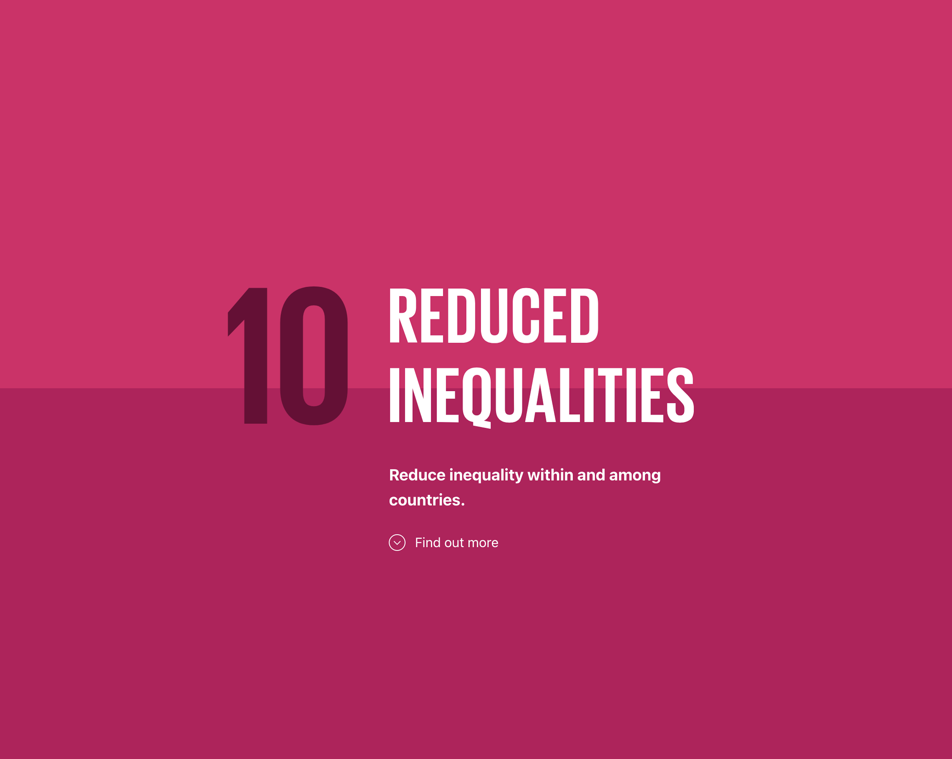 a pink box that reads: Reduced Inequalities